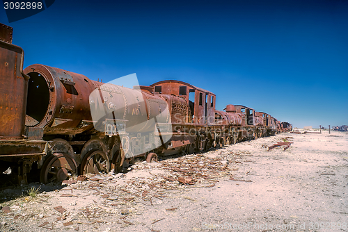 Image of Locomotive graveyard