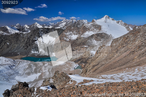 Image of Lake in Ala Archa in Kyrgyzstan