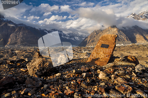 Image of Glacier in Kyrgyzstan