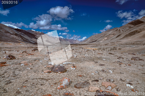 Image of Arid valley in Tajikistan