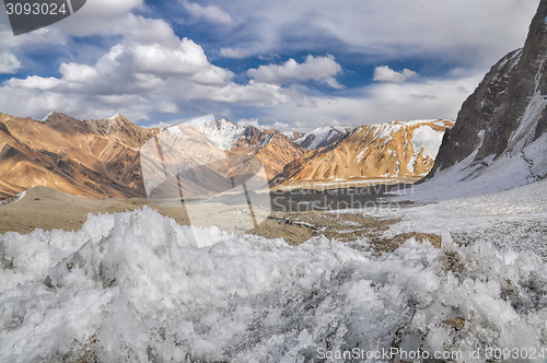 Image of Ice crystals in Tajikistan