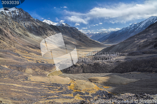 Image of Arid valley in Tajikistan