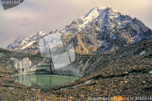 Image of Engilchek glacier