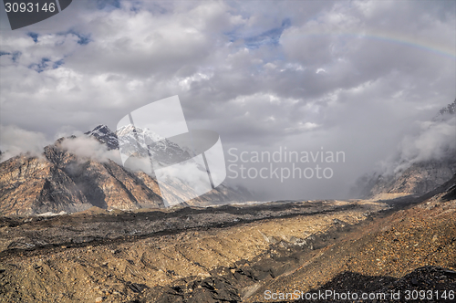 Image of Glacier in Kyrgyzstan