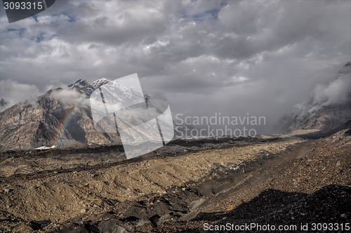 Image of Glacier in Kyrgyzstan