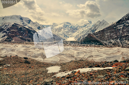 Image of Glacier in Kyrgyzstan