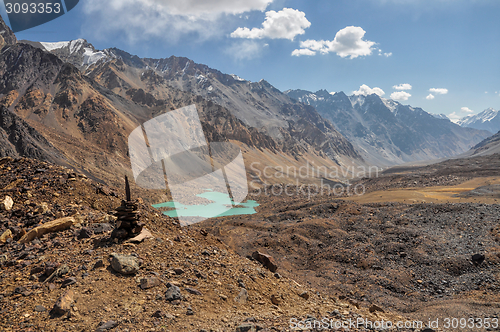 Image of Arid valley in Tajikistan
