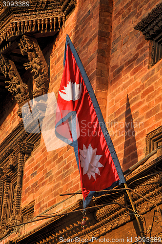 Image of Nepalese flag