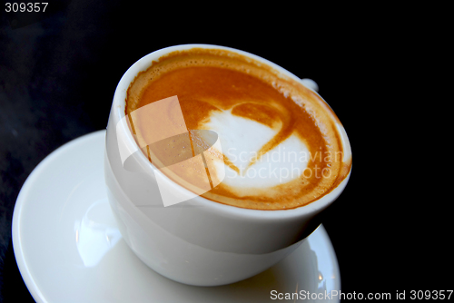 Image of Coffee heart