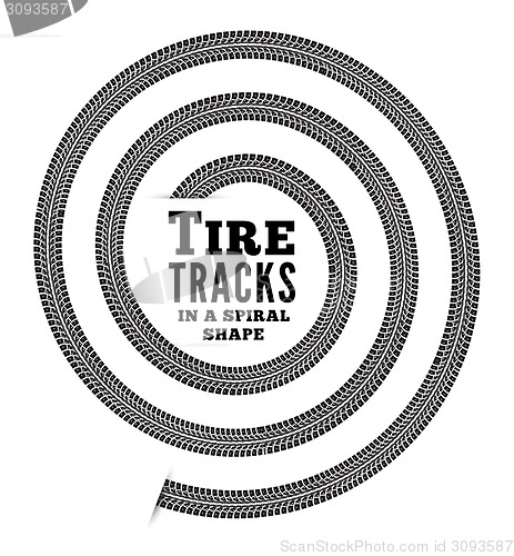 Image of Tire tracks