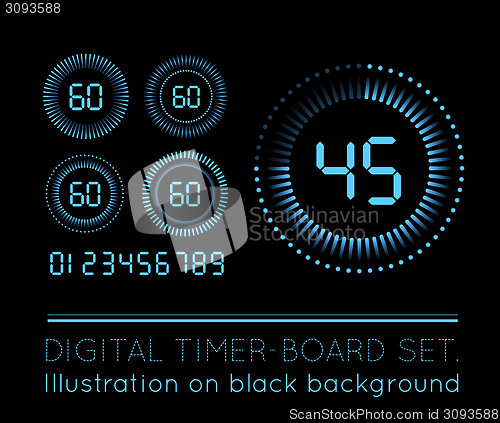 Image of Digital Countdown Timer