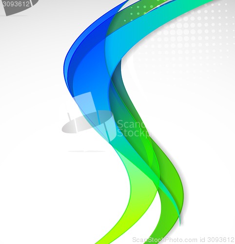 Image of Abstract wavy
