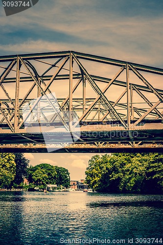 Image of Bridge over a lake