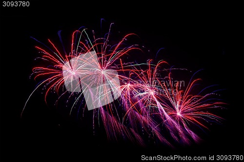 Image of Fireworks at new years eve