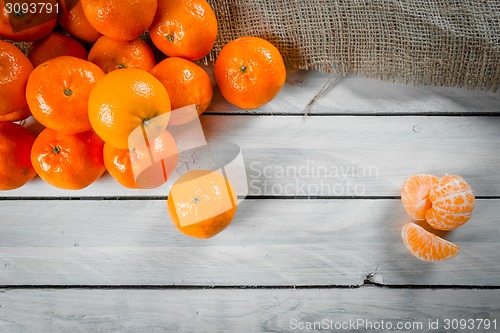 Image of Clementines on a table
