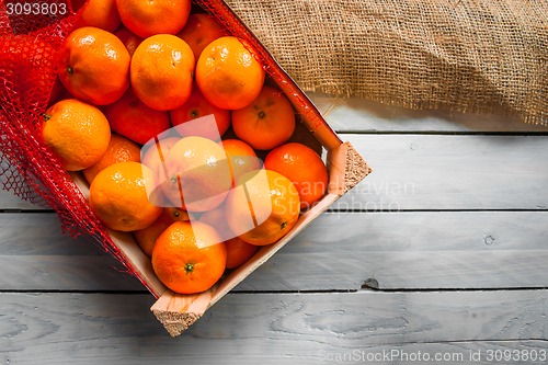 Image of Clementines in a box