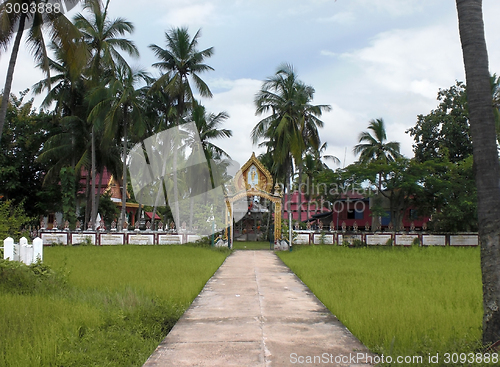Image of architectural scenery in Laos