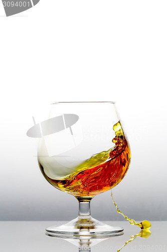 Image of Splashing cognac