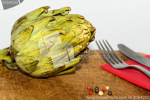 Image of Artichoke on a table