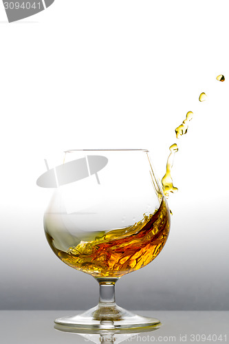 Image of Splashing cognac