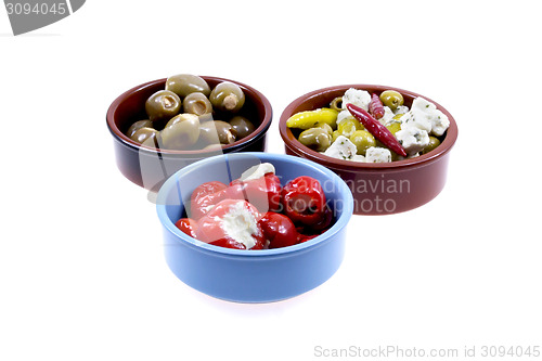 Image of Various antipasti