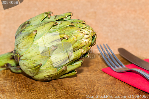 Image of Artichoke on a table