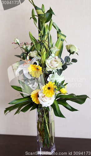 Image of Flowers in a Vase