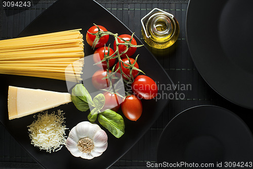 Image of Pasta ingredients