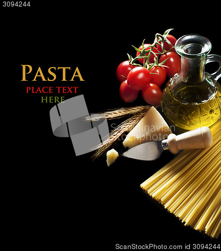 Image of Pasta ingredients