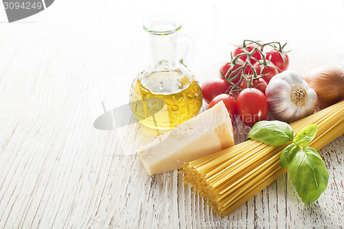 Image of Pasta ingredients