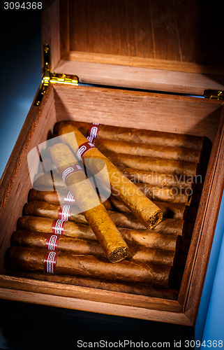 Image of Cigars in humidor