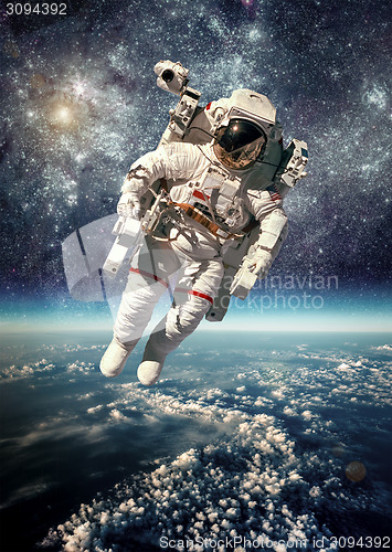 Image of Astronaut in outer space