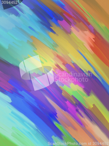 Image of digital painting abstract background