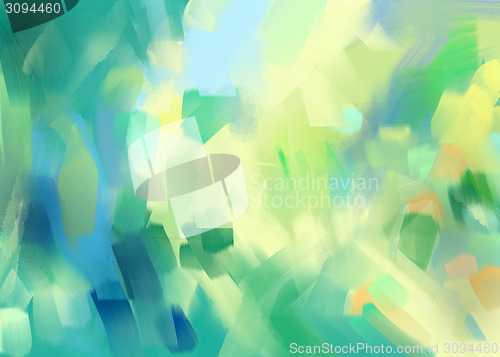 Image of digital painting abstract background