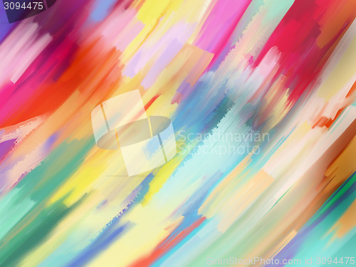 Image of digital painting abstract background