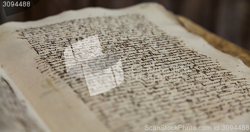 Image of 300 years old book