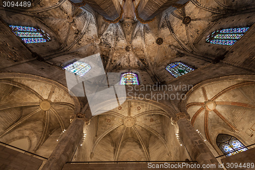 Image of Gothic church interior