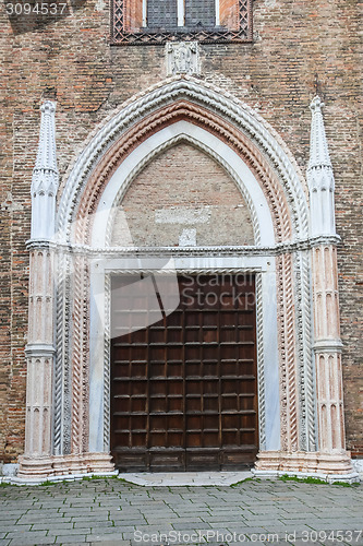 Image of Entrance to Basilica dei Frari
