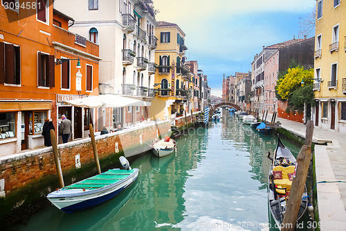 Image of Venetian water canal