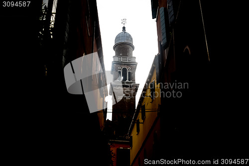 Image of Church tower in Venice
