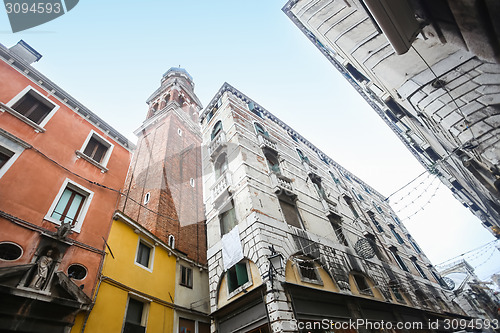 Image of Low angle view of buildings in Venice