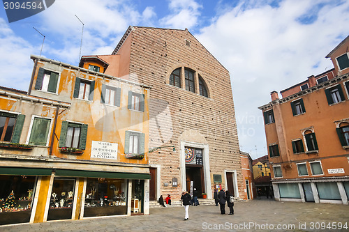 Image of Tourists in Saint Pantalon street