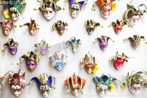 Image of Souvenir masks in Venice