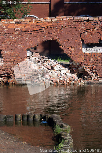 Image of Hole in the brick wall