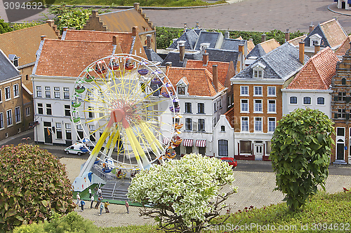 Image of Miniature town scene, Netherlands
