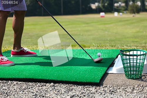 Image of Driving Range Tee Up