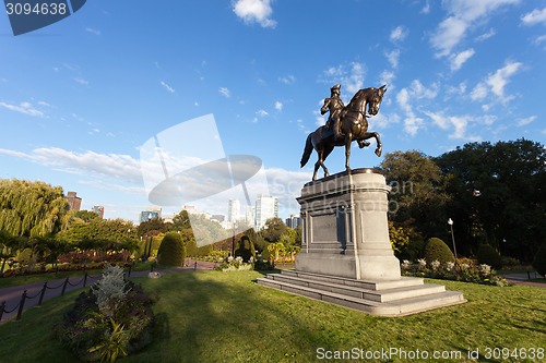 Image of Boston George Washington Statue