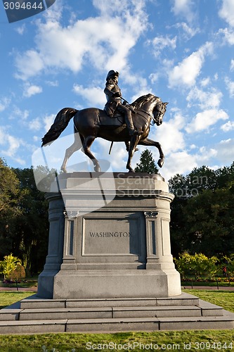 Image of Boston George Washington Statue