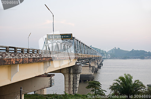 Image of Bridge over the Tanintharyi River in Southern Myanmar