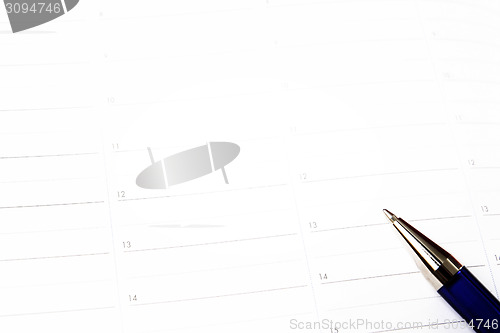Image of Color pencil and agenda